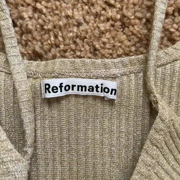 Reformation Glitter Camisole - Picture 2 of 3